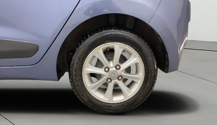 2016 Hyundai Grand i10 ASTA AT 1.2 KAPPA VTVT, Petrol, Automatic, 86,550 km, Left Rear Wheel