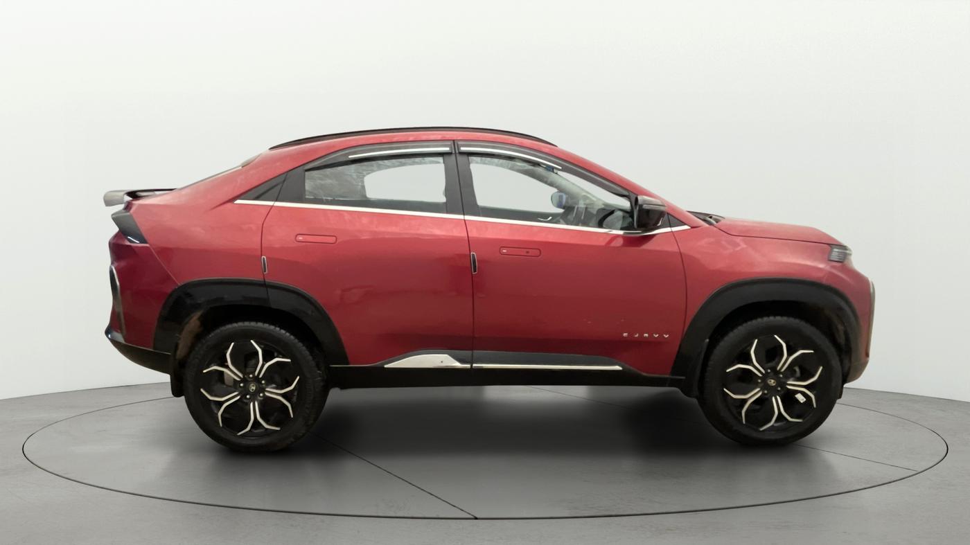 2025 Tata Curvv Accomplished S 1.2 Petrol 7DCA, Petrol, Automatic, 5,998 km, Right Side View