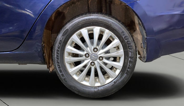 2022 Maruti Ciaz ZETA AT 1.5  SHVS PETROL, Petrol, Automatic, 46,388 km, Left Rear Wheel