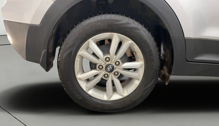 2017 Hyundai Creta SX PLUS 1.6 PETROL, Petrol, Manual, 70,971 km, Right Rear Wheel