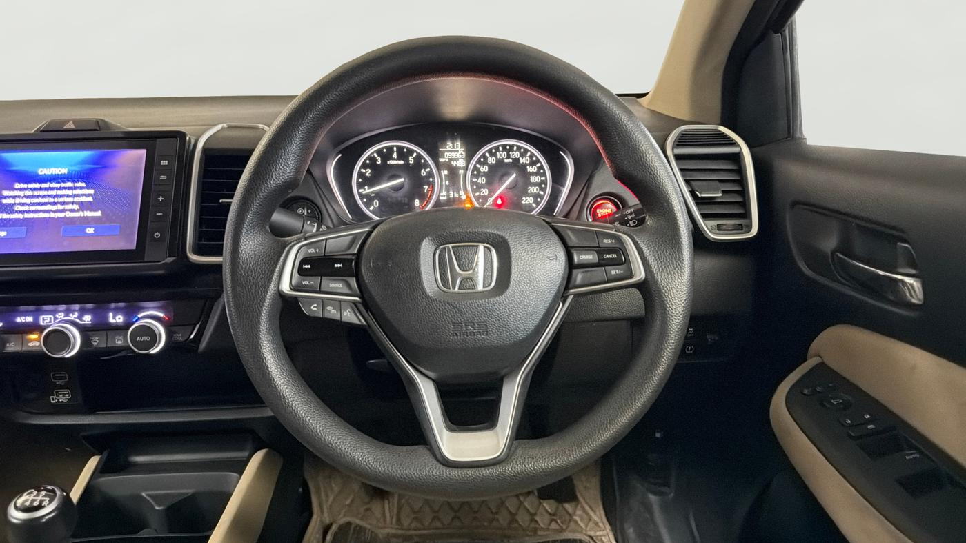 2020 Honda City 1.5L I-VTEC V MT, Petrol, Manual, 99,957 km, Steering Wheel Close Up