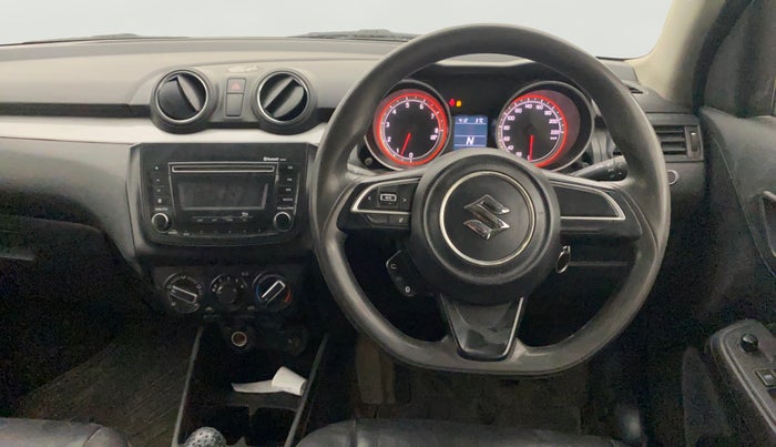 2019 Maruti Swift VXI AMT, Petrol, Automatic, 82,246 km, Steering Wheel Close Up