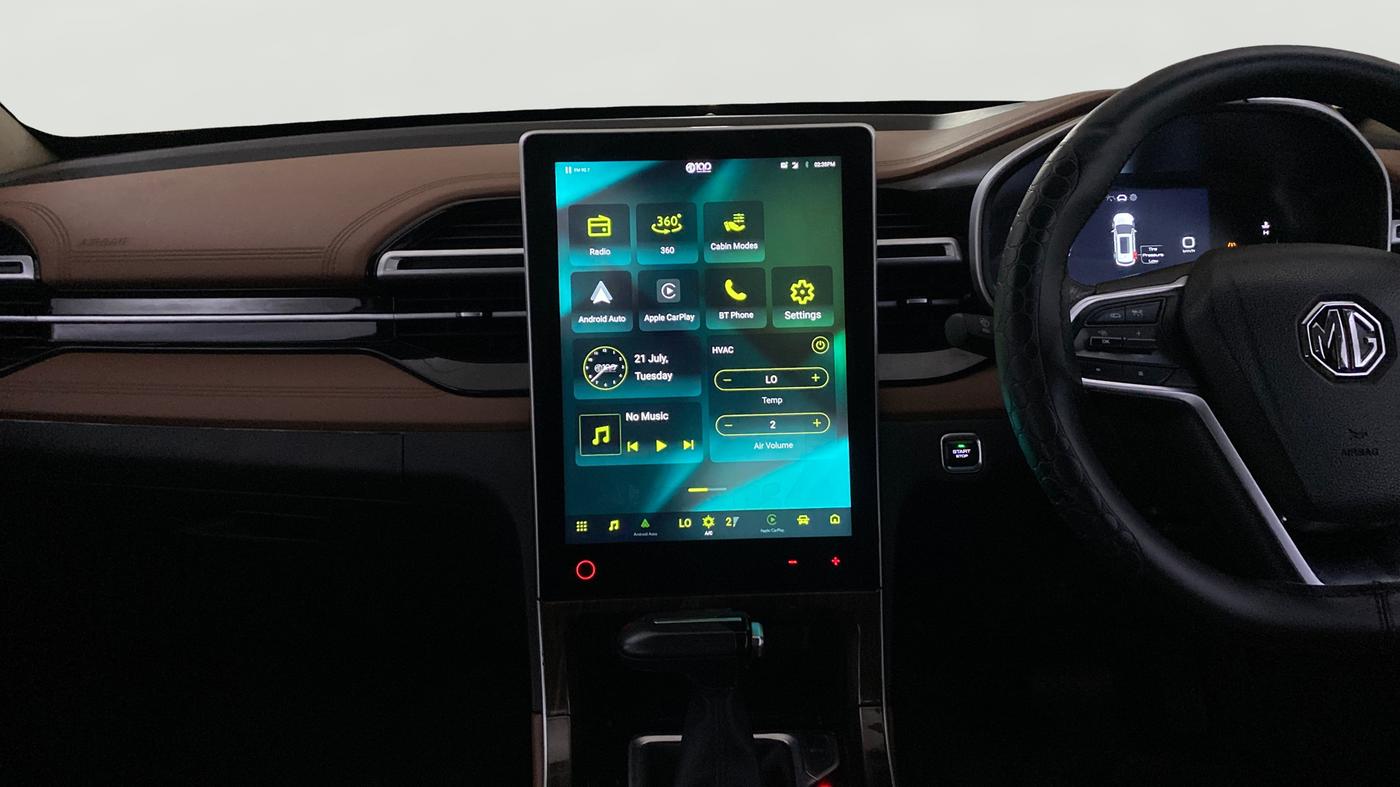2022 MG HECTOR PLUS SAVVY PRO 1.5 TURBO CVT 7 STR, Petrol, Automatic, 53,547 km, Air Conditioner