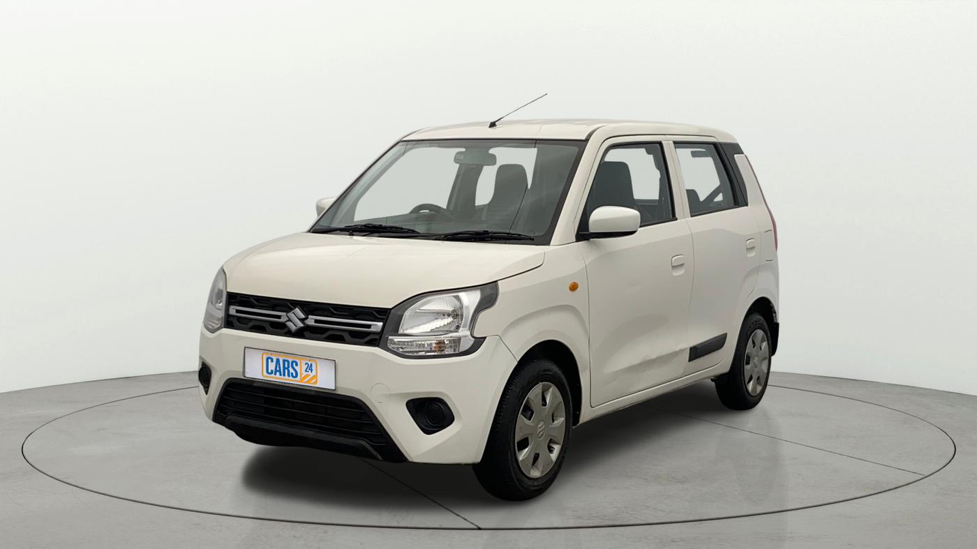 2020 Maruti New Wagon-R VXI 1.0, Petrol, Manual, 20,509 km, Left Front Diagonal