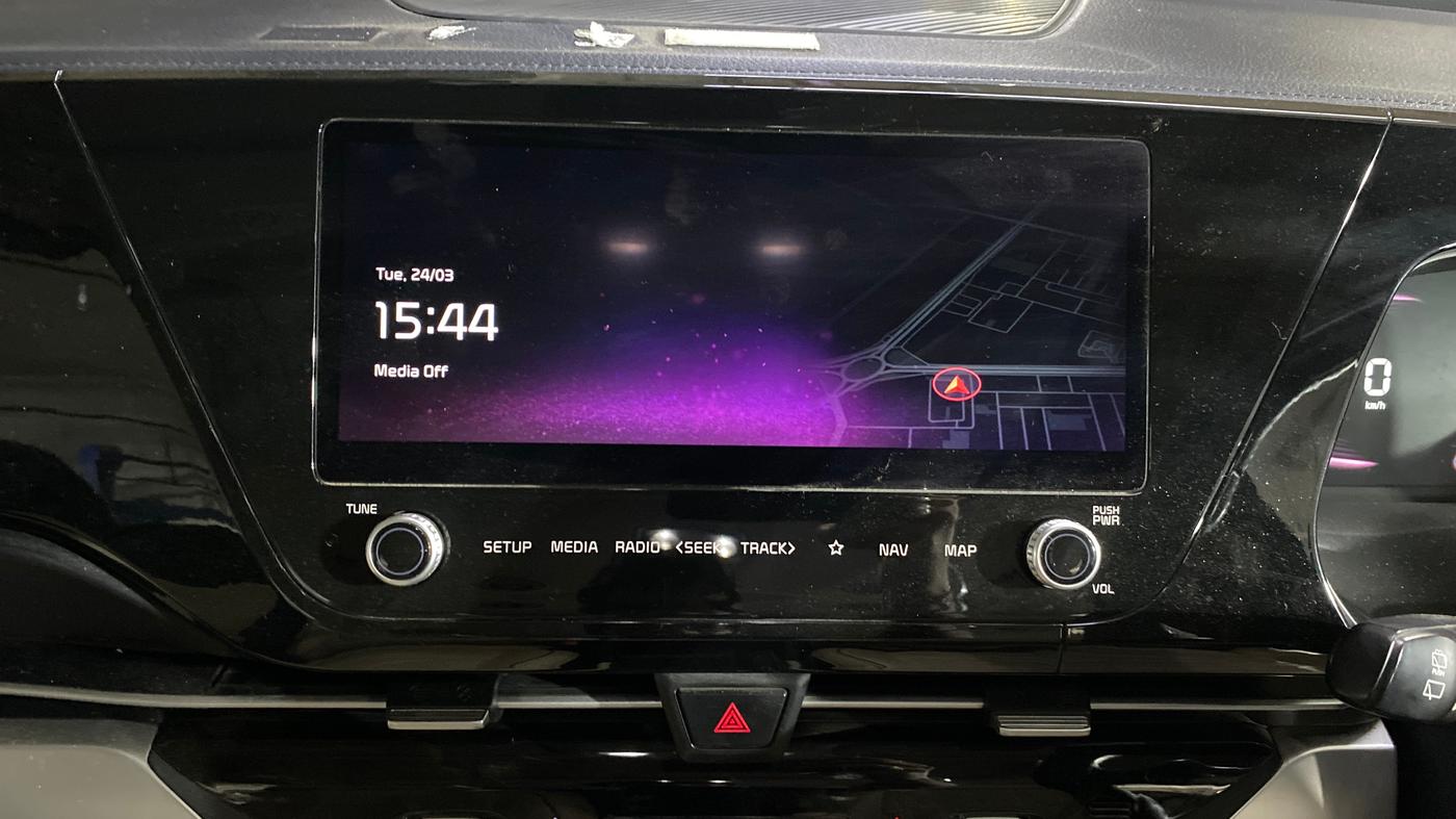 2022 KIA CARENS LUXURY PLUS 1.5 DIESEL AT 7 STR, Diesel, Automatic, 74,424 km, Air Conditioner