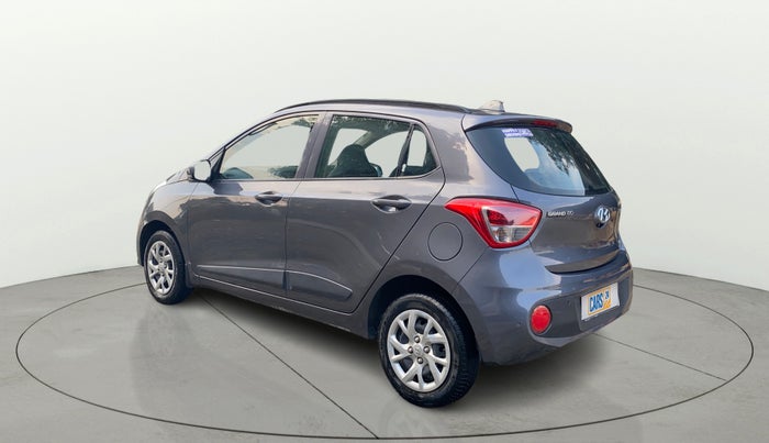 2017 Hyundai Grand i10 SPORTZ (O) 1.2 KAPPA VTVT, Petrol, Manual, 35,629 km, Left Back Diagonal