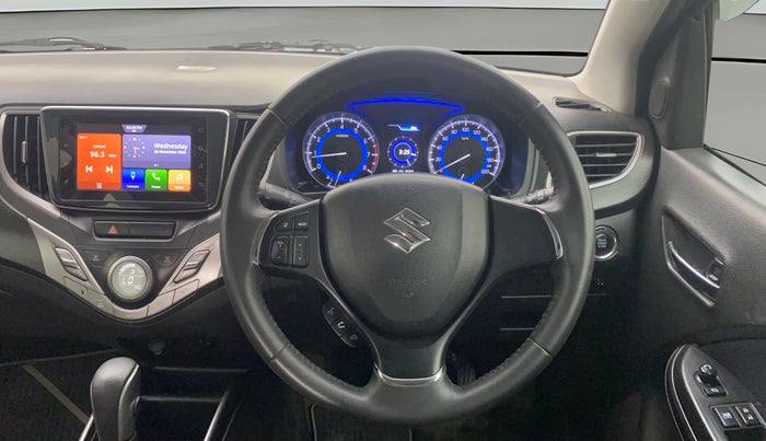 2019 Maruti Baleno ALPHA CVT PETROL 1.2, Petrol, Automatic, 48,535 km, Steering Wheel Close Up