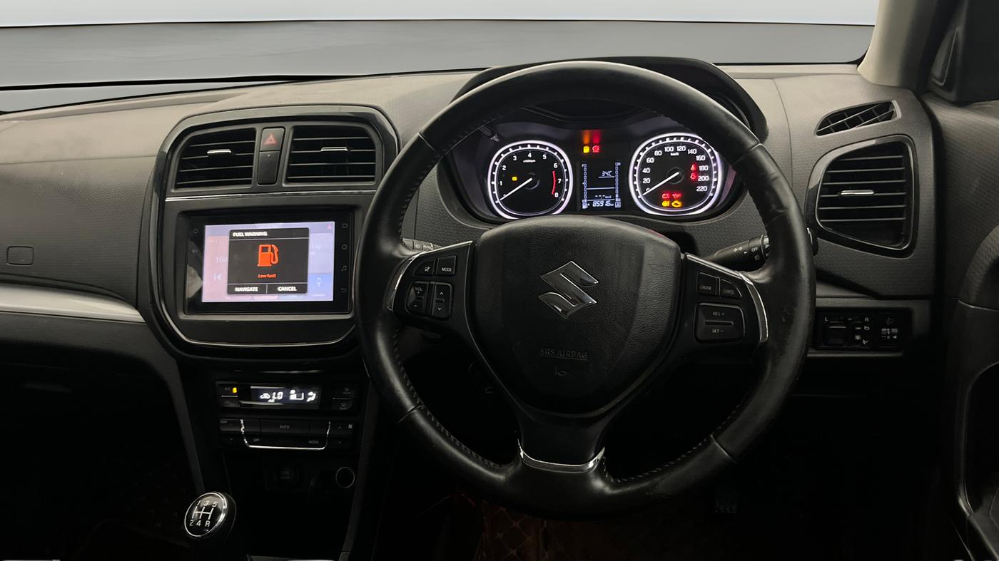 2022 Maruti Vitara Brezza ZXI PLUS, Petrol, Manual, 85,865 km, Steering Wheel Close Up
