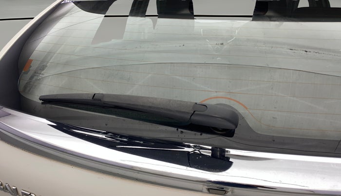 2017 Maruti Baleno ZETA PETROL 1.2, Petrol, Manual, 1,13,433 km, Rear Wiper