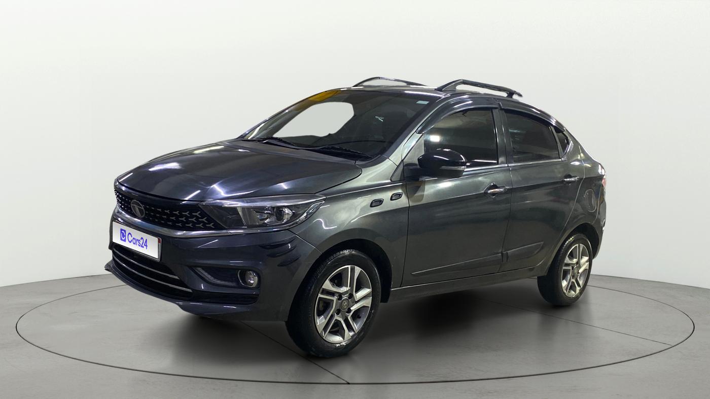 2023 Tata TIGOR XZ PLUS PETROL, Petrol, Manual, 27,532 km, Left Front Diagonal