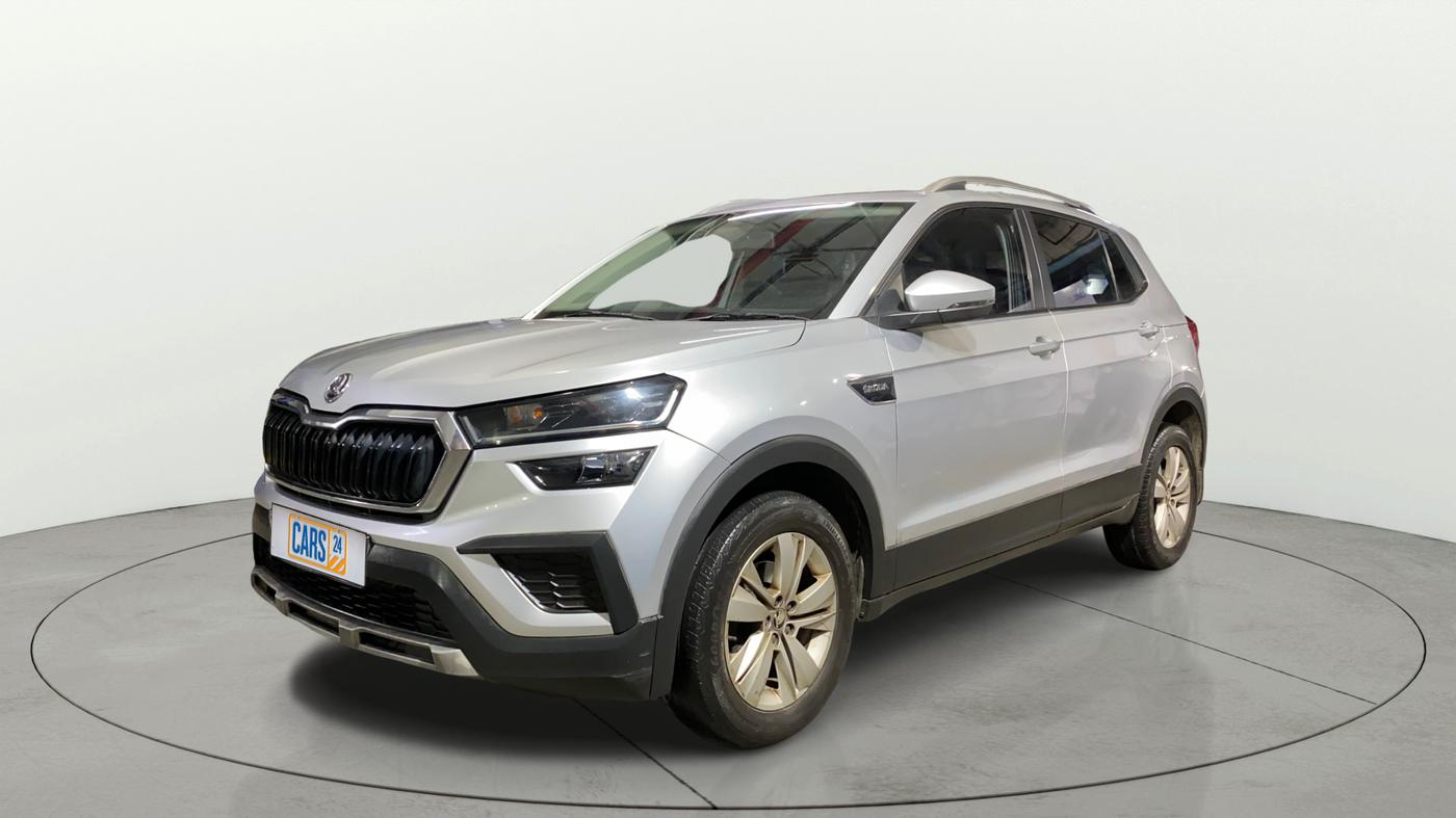 2021 Skoda KUSHAQ AMBITION 1.0L TSI MT, Petrol, Manual, 54,738 km, Left Front Diagonal