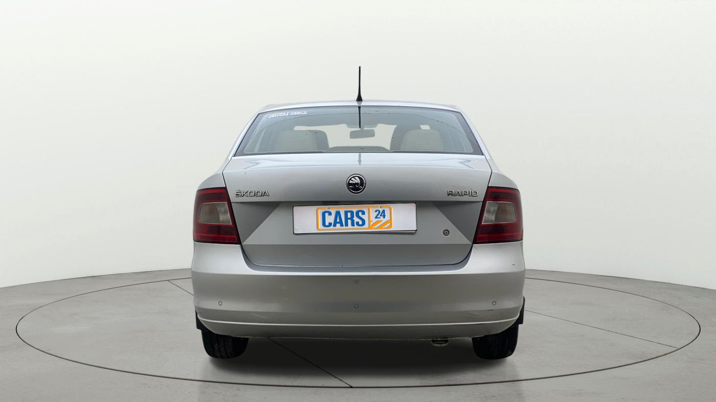 2014 Skoda Rapid 1.5 TDI CR ELEGANCE AT, Diesel, Automatic, 49,586 km, Back/Rear