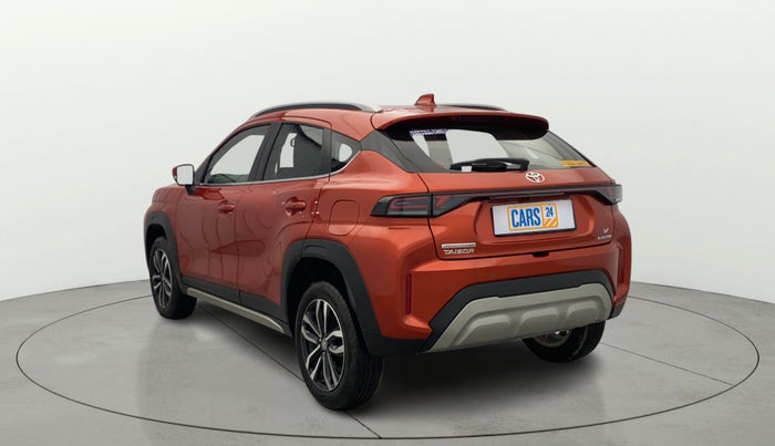2024 Toyota Urban Cruiser Taisor V 1.0 Petrol MT, Petrol, Manual, 3,060 km, Left Back Diagonal
