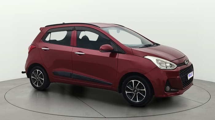 2017 Hyundai Grand i10 ASTA 1.2 KAPPA VTVT, Petrol, Manual, 72,351 km, Right Front Diagonal