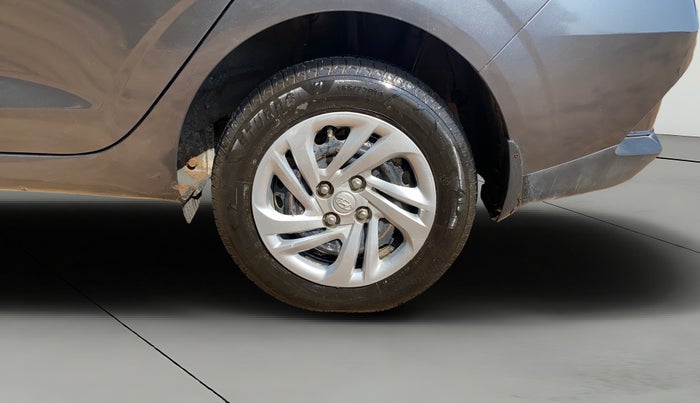 2021 Hyundai AURA S 1.2, CNG, Manual, 61,427 km, Left Rear Wheel