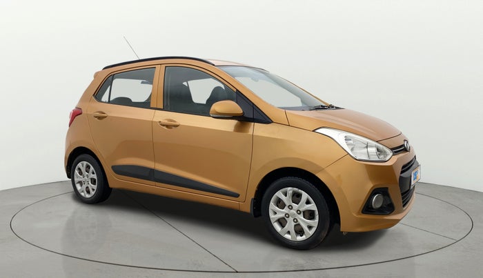 2016 Hyundai Grand i10 SPORTZ 1.2 KAPPA VTVT, Petrol, Manual, 27,521 km, Right Front Diagonal