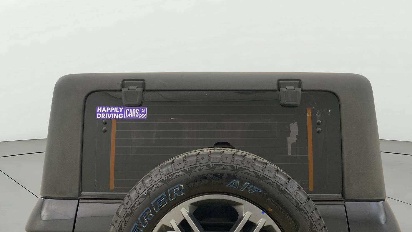 2023 Mahindra Thar LX D AT 4WD HT, Diesel, Automatic, 34,028 km, Rear Windshield