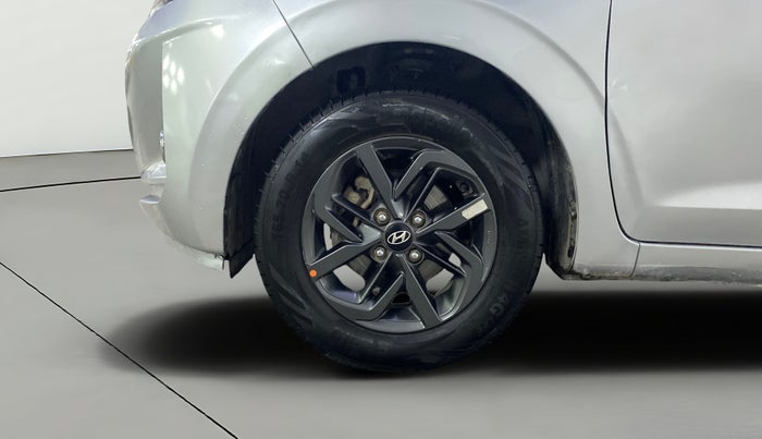 2021 Hyundai GRAND I10 NIOS SPORTZ AMT 1.2 KAPPA VTVT, Petrol, Automatic, 53,321 km, Left Front Wheel