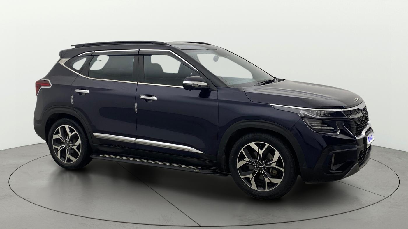 2023 KIA SELTOS  GTX Plus 1.5 Turbo Petrol DCT, Petrol, Automatic, 40,934 km, Right Front Diagonal
