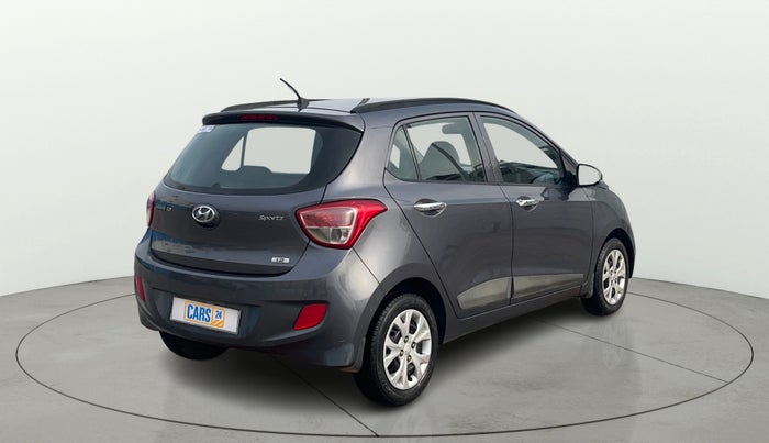 2014 Hyundai Grand i10 SPORTZ 1.2 KAPPA VTVT, Petrol, Manual, 61,751 km, Right Back Diagonal