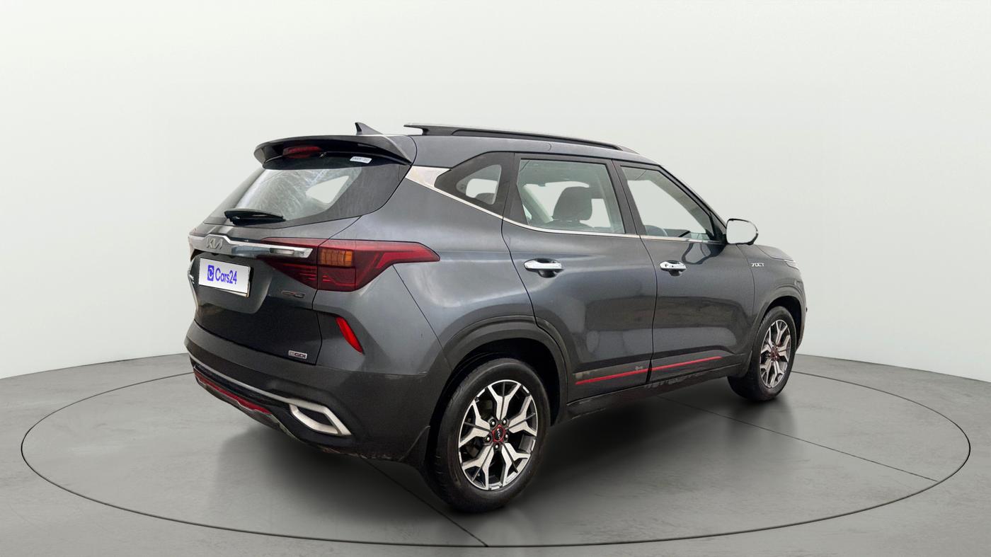 2021 KIA SELTOS GTX PLUS DCT 1.4 PETROL, Petrol, Automatic, 99,077 km, Right Back Diagonal