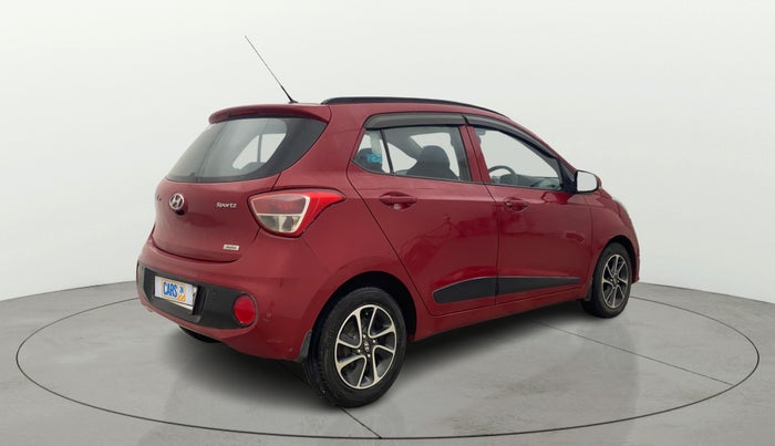 2017 Hyundai Grand i10 SPORTZ (O) AT 1.2 KAPPA VTVT, Petrol, Automatic, 96,928 km, Right Back Diagonal