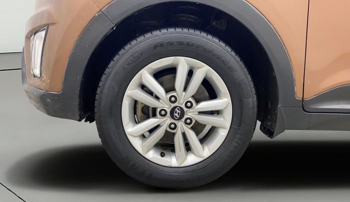 2016 Hyundai Creta SX PLUS 1.6 PETROL, Petrol, Manual, 59,728 km, Left Front Wheel