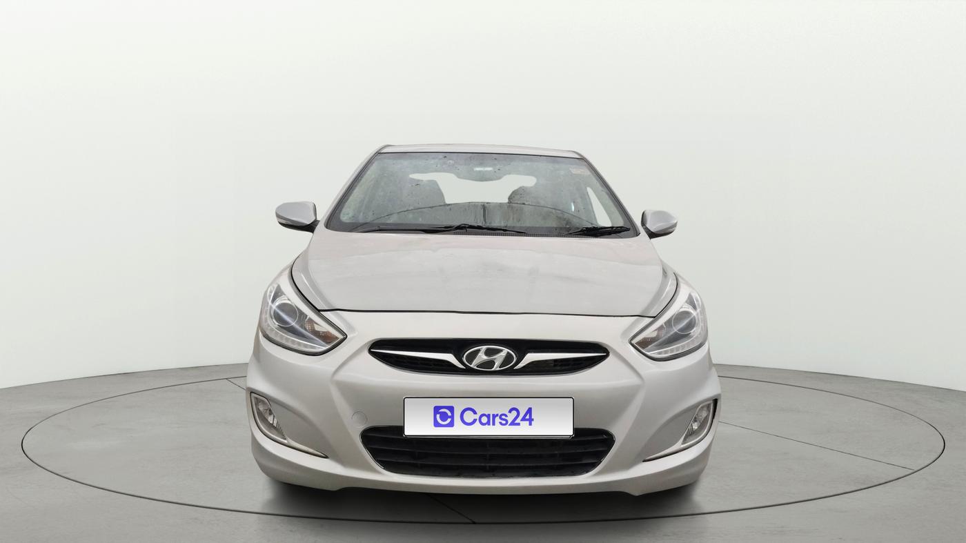 2014 Hyundai Verna FLUIDIC 1.6 CRDI SX OPT AT, Diesel, Automatic, 74,245 km, Front
