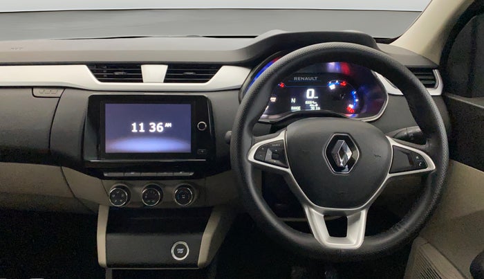 2023 Renault TRIBER RXZ AMT, Petrol, Automatic, 16,654 km, Steering Wheel Close Up