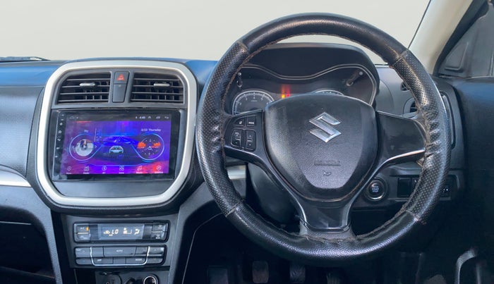 2020 Maruti Vitara Brezza VXI, Petrol, Manual, 55,333 km, Steering Wheel Close Up