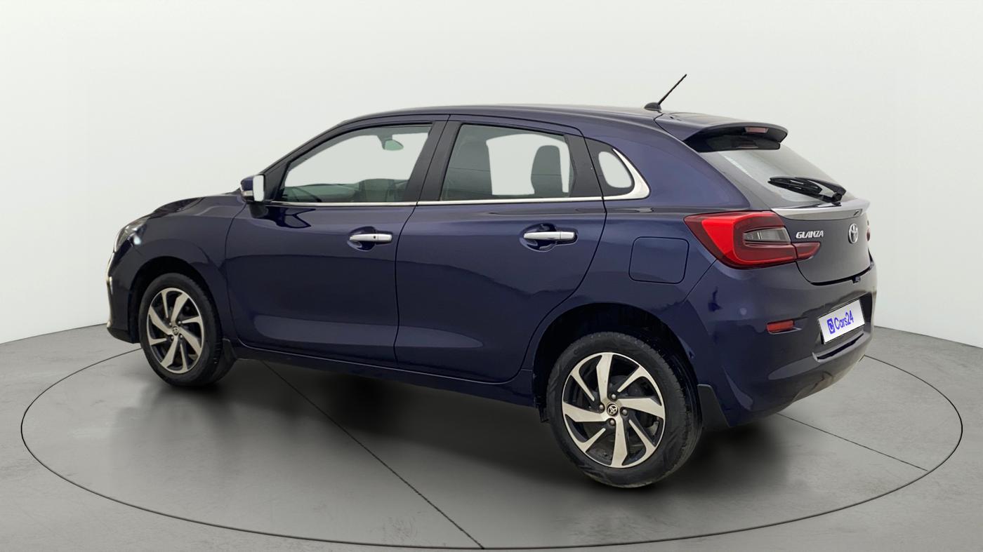 2022 Toyota Glanza V, Petrol, Manual, 48,063 km, Left Back Diagonal