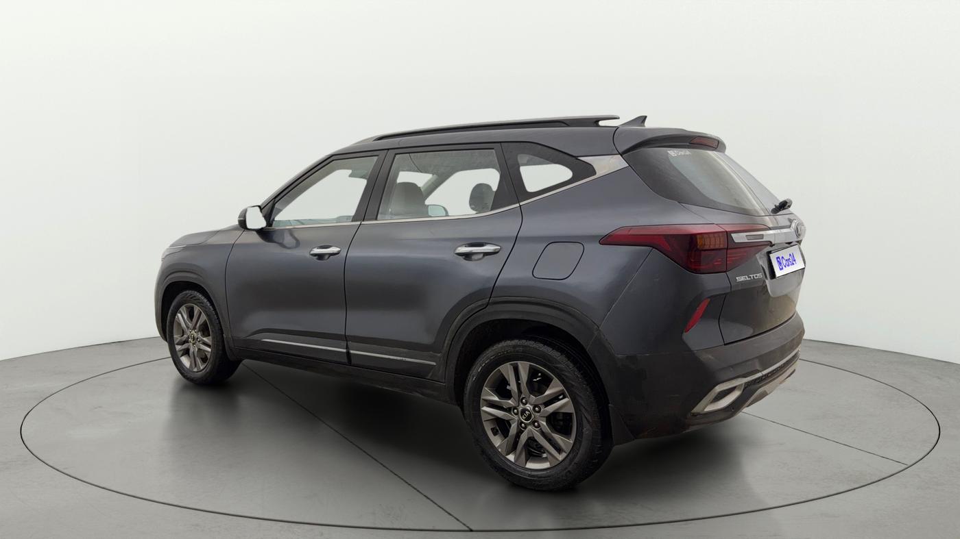 2020 KIA SELTOS HTX IVT 1.5 PETROL, Petrol, Automatic, 91,134 km, Left Back Diagonal