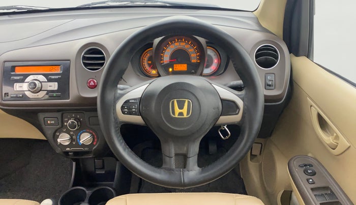 2013 Honda Brio S MT, Petrol, Manual, 87,101 km, Steering Wheel Close Up