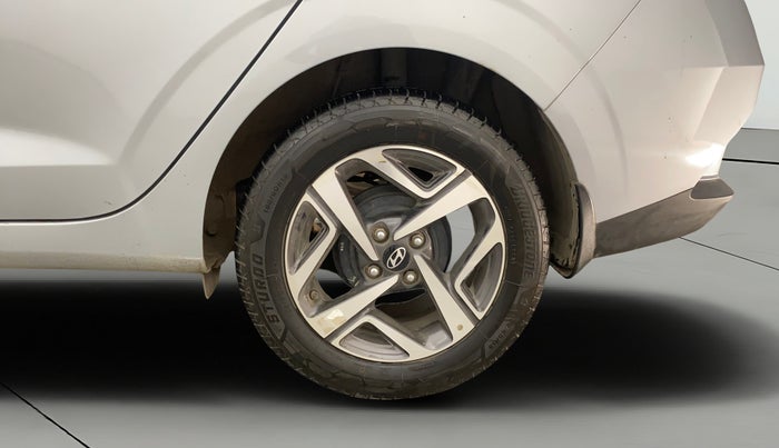 2023 Hyundai AURA SX PLUS 1.2 AMT, Petrol, Automatic, 18,474 km, Left Rear Wheel