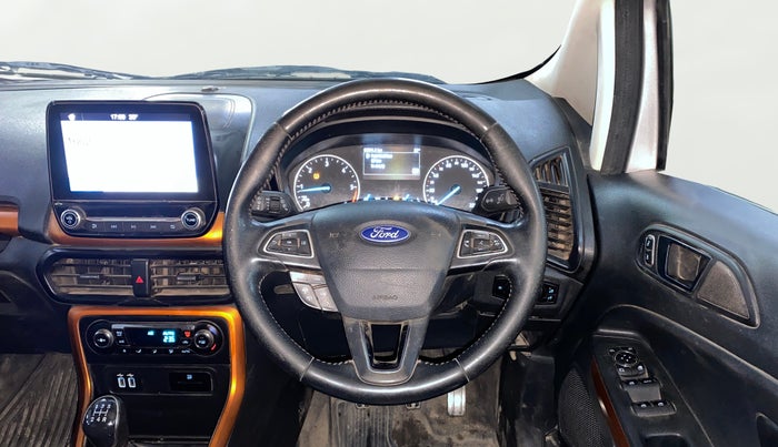 2019 Ford Ecosport TITANIUM 1.5L SPORTS(SUNROOF) DIESEL, Diesel, Manual, 80,586 km, Steering Wheel Close Up