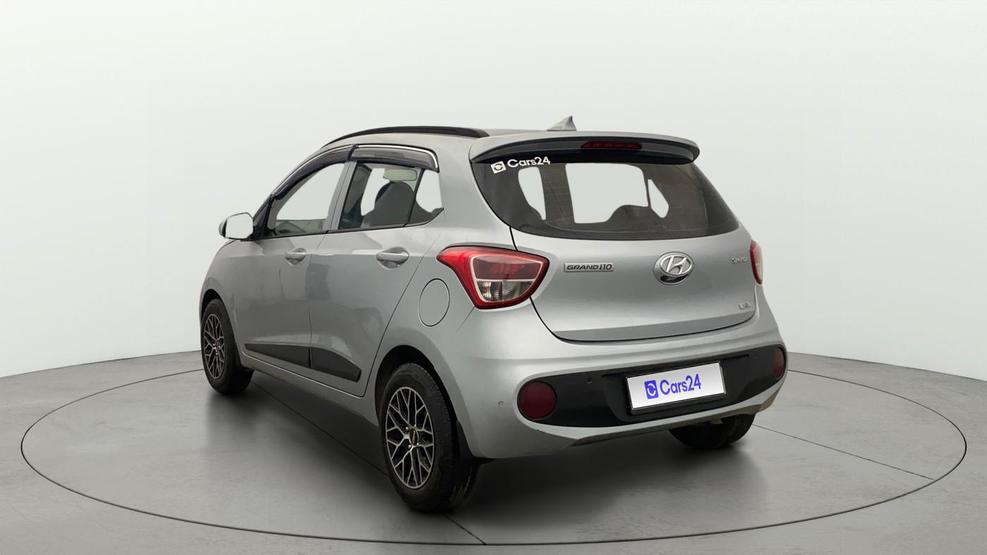 2018 Hyundai Grand i10 SPORTZ 1.2 KAPPA VTVT, Petrol, Manual, 93,989 km, Left Back Diagonal