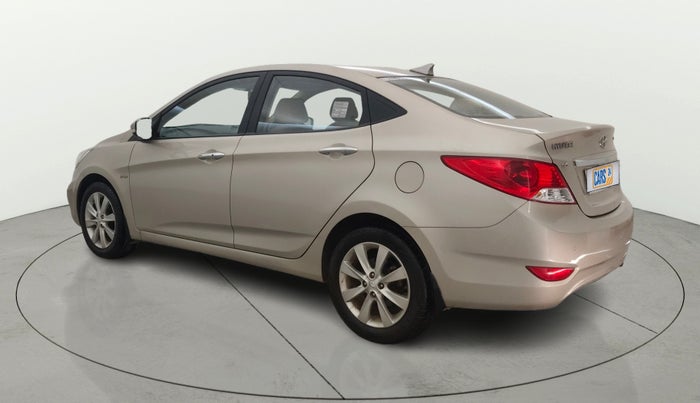 2012 Hyundai Verna FLUIDIC 1.6 VTVT SX, Petrol, Manual, 18,212 km, Left Back Diagonal