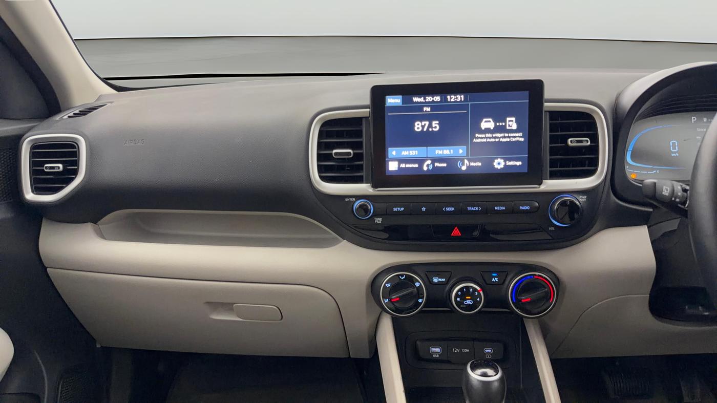 2023 Hyundai VENUE S (O) 1.0 Turbo Petrol DCT, Petrol, Automatic, 18,569 km, Air Conditioner