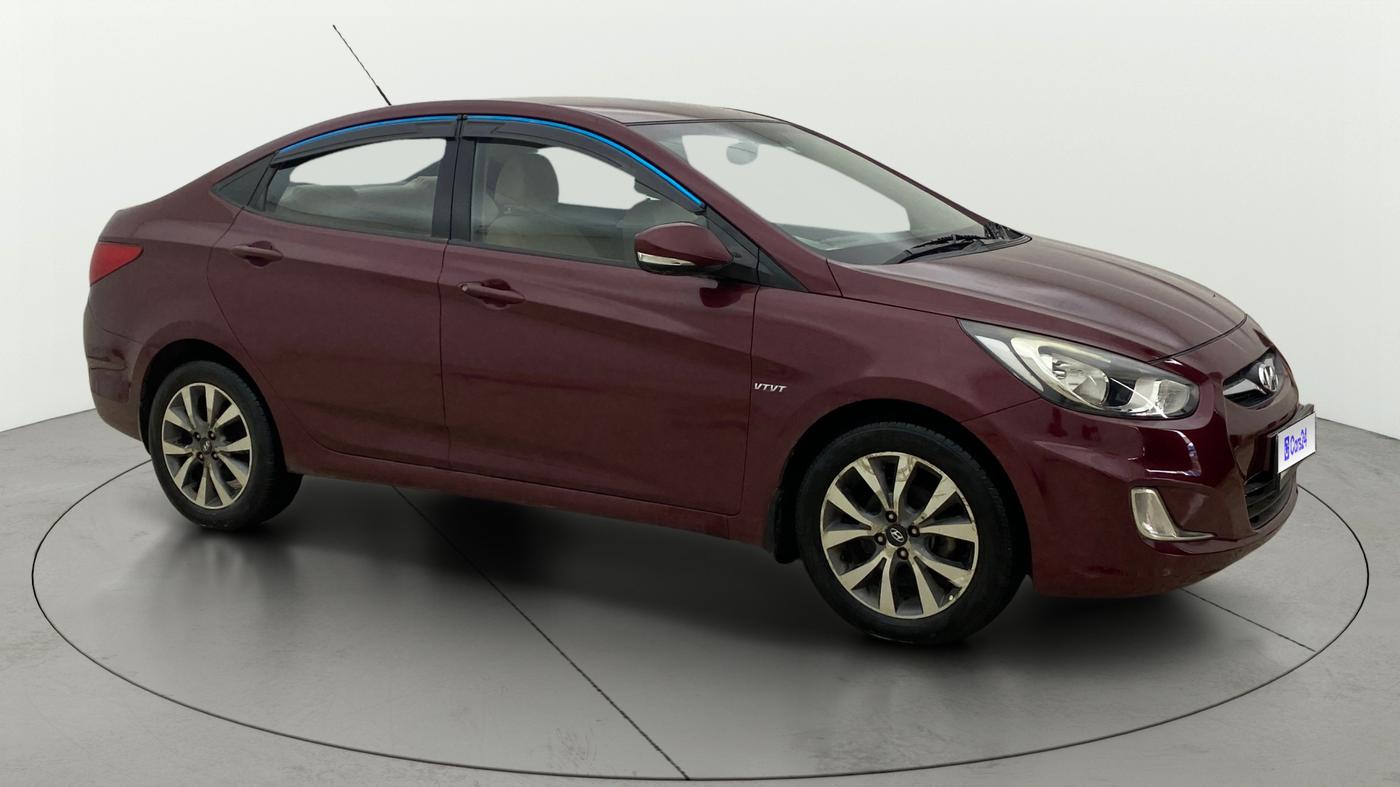 2014 Hyundai Verna FLUIDIC 1.4 VTVT CX, Petrol, Manual, 38,338 km, Right Front Diagonal