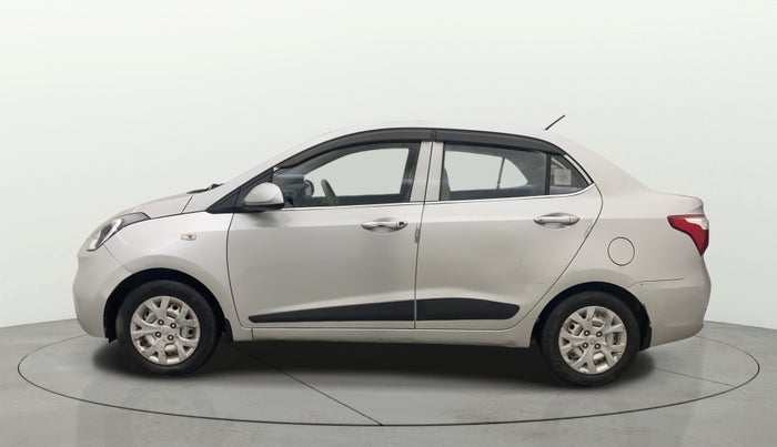 2018 Hyundai Xcent E, CNG, Manual, 54,997 km, Left Side