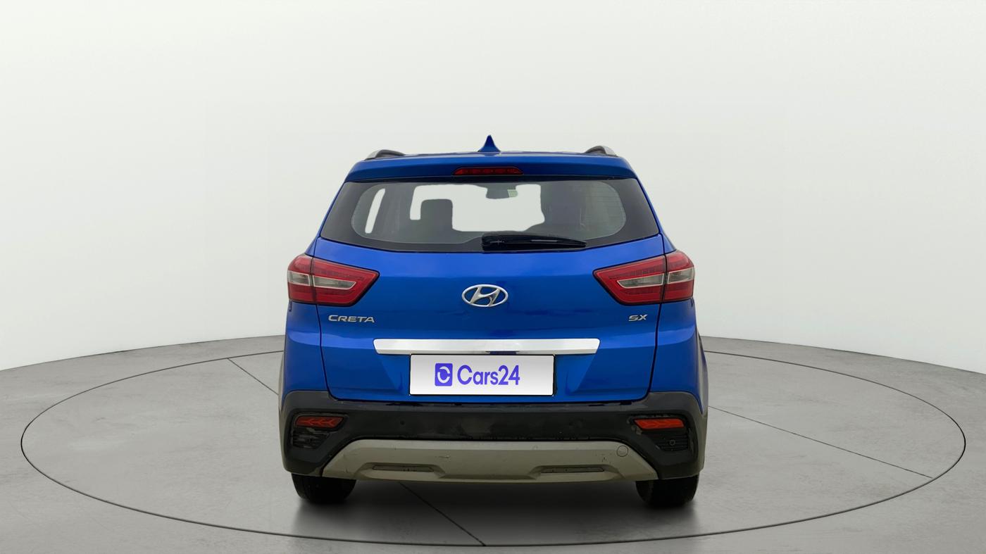 2019 Hyundai Creta SX AT 1.6 PETROL, Petrol, Automatic, 66,033 km, Back/Rear