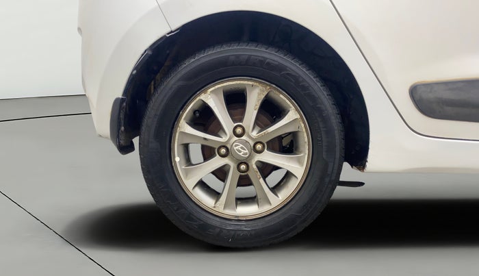 2015 Hyundai Grand i10 ASTA (O) 1.2 KAPPA VTVT, Petrol, Manual, 92,198 km, Right Rear Wheel