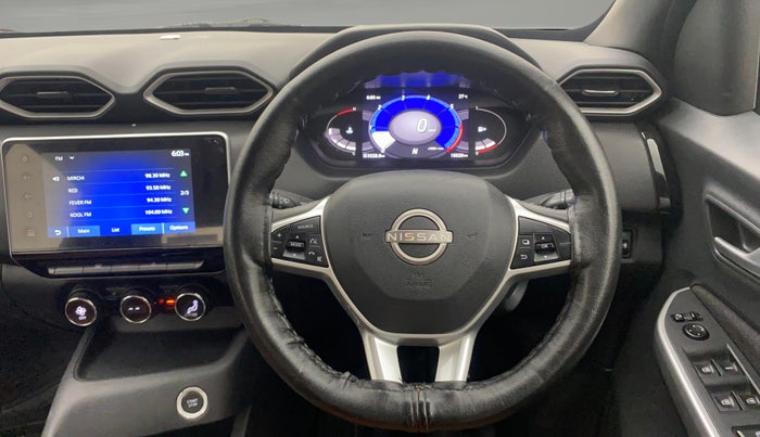 2024 Nissan MAGNITE XV Premium AMT, Petrol, Automatic, 18,038 km, Steering Wheel Close Up