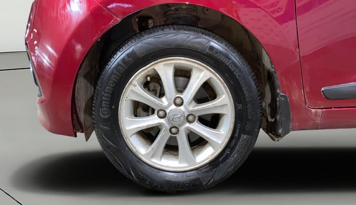 2014 Hyundai Grand i10 ASTA 1.2 KAPPA VTVT, Petrol, Manual, 61,531 km, Left Front Wheel