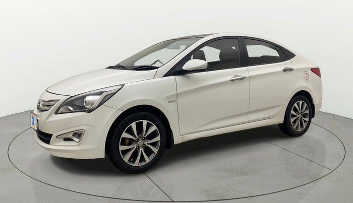 2017 Hyundai Verna 1.6 VTVT SX AT, Petrol, Automatic, 33,291 km, Left Front Diagonal