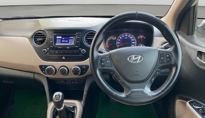 2014 Hyundai Grand i10 ASTA (O) 1.2 KAPPA VTVT, Petrol, Manual, 81,979 km, Steering Wheel Close Up