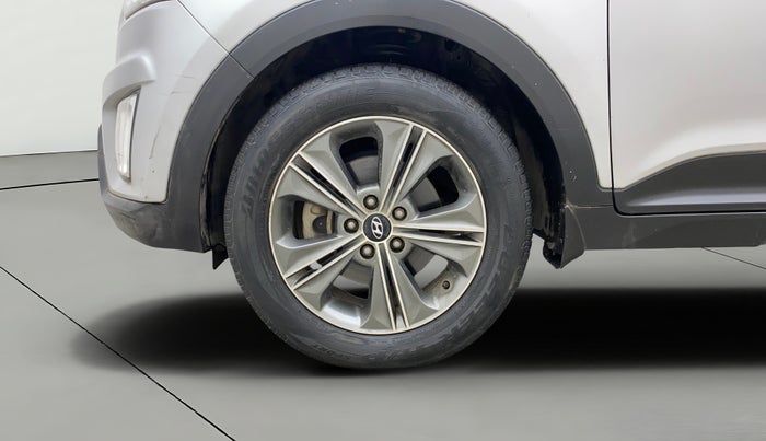 2016 Hyundai Creta SX PLUS AT 1.6 PETROL, Petrol, Automatic, 69,532 km, Left Front Wheel