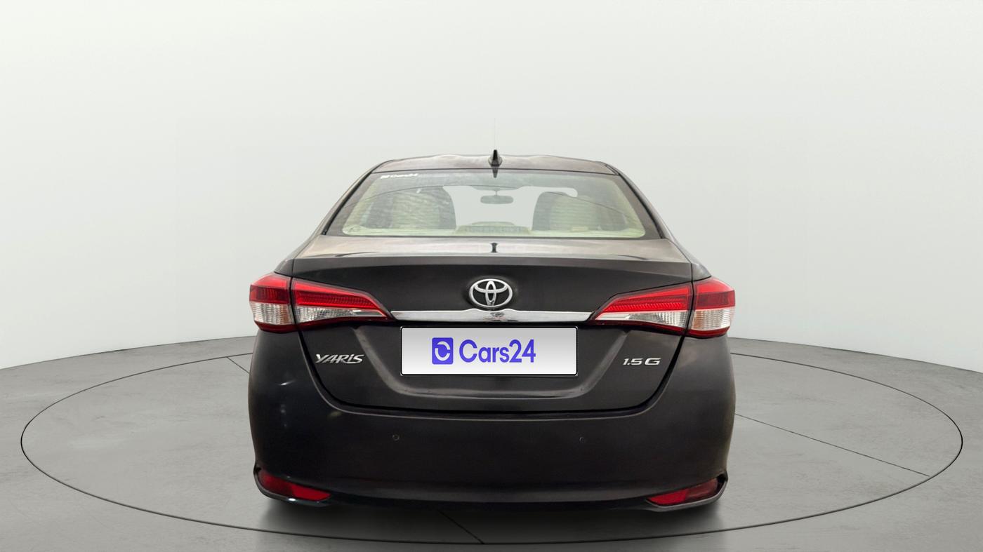 2018 Toyota YARIS G CVT, Petrol, Automatic, 1,09,066 km, Back/Rear