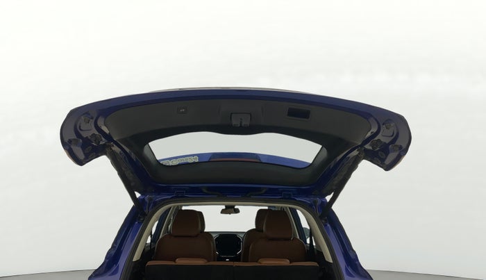 2020 MG HECTOR PLUS SHARP 1.5 PETROL TURBO HYBRID MT 6-STR, Petrol, Manual, 1,10,576 km, Boot Door Open