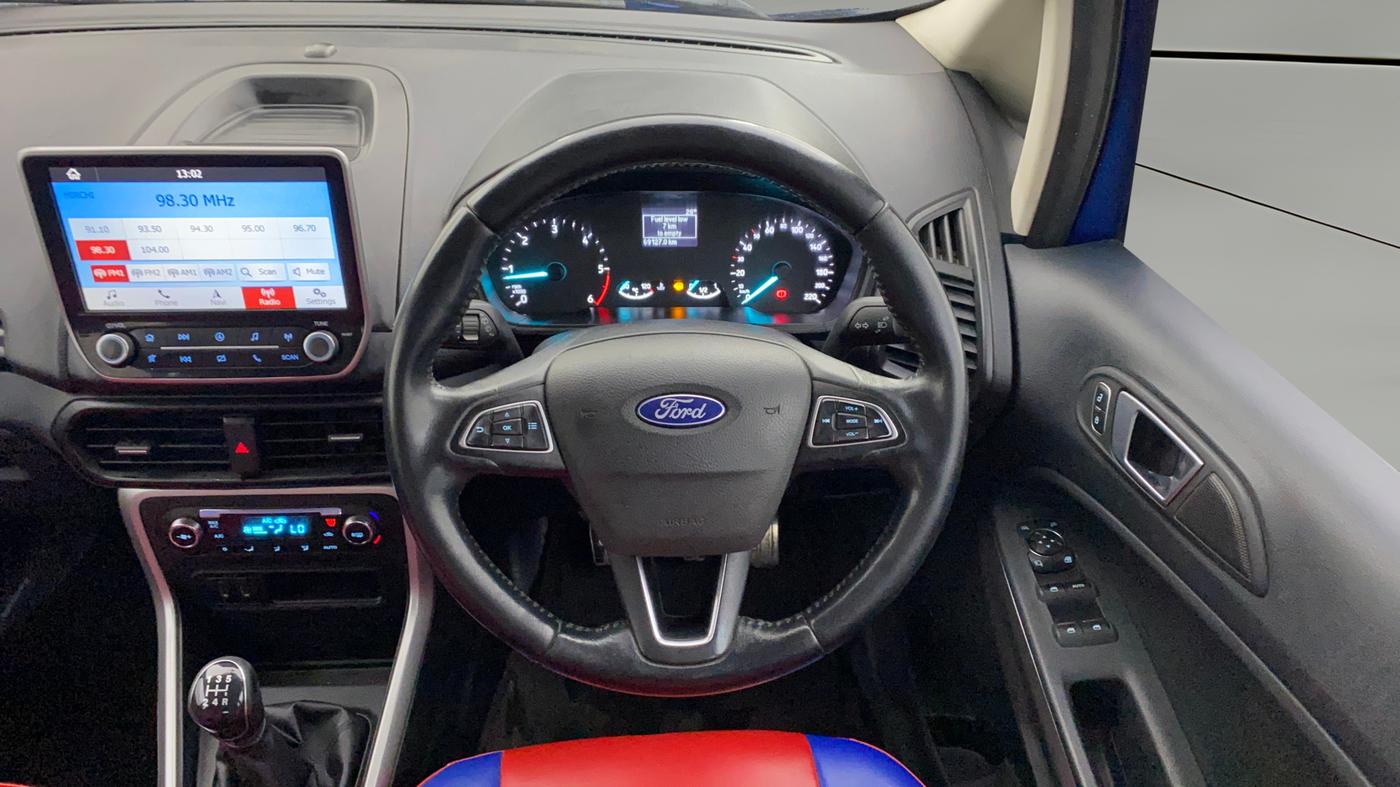 2018 Ford Ecosport TITANIUM 1.5L DIESEL, Diesel, Manual, 69,126 km, Steering Wheel Close Up